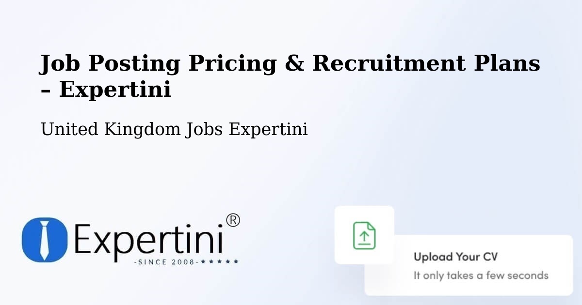 Job Posting Pricing & Recruitment Plans – Newton Abbot - Newton Abbot, United Kingdom Jobs Expertini